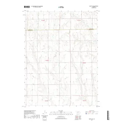 2017 Map of Bartley SW, 2017 Print