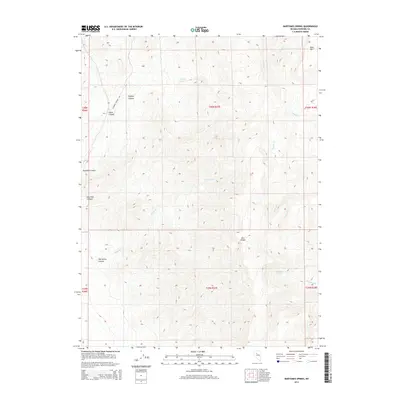 2014 Map of Bartomes Spring, 2014 Print