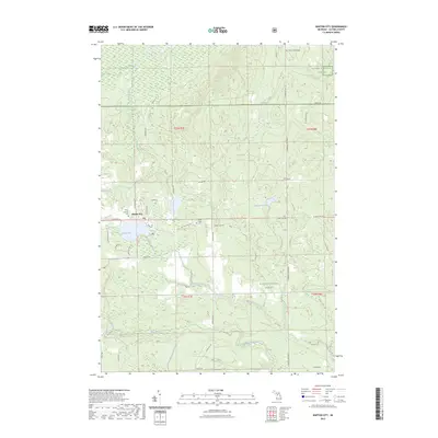 2023 Map of Barton City, 2023 Print