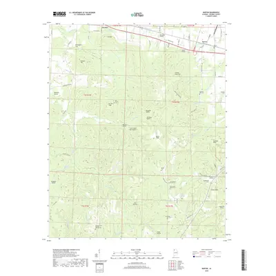 2018 Map of Barton, 2018 Print