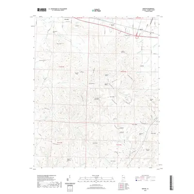 2020 Map of Barton, 2020 Print