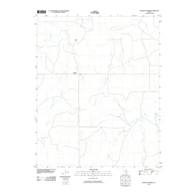 2010 Map of Barton Corners, 2010 Print