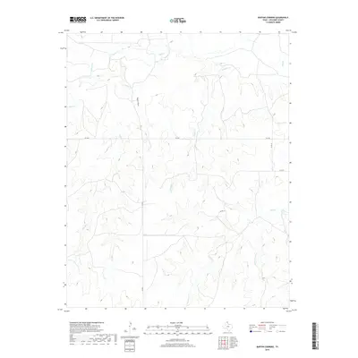 2019 Map of Barton Corners, 2019 Print