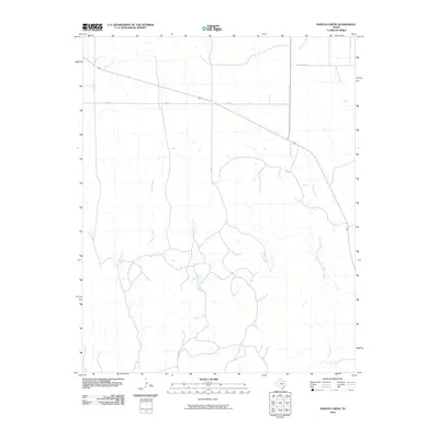 2010 Map of Barton Creek, 2010 Print