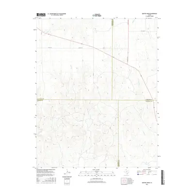 2016 Map of Barton Creek, 2016 Print