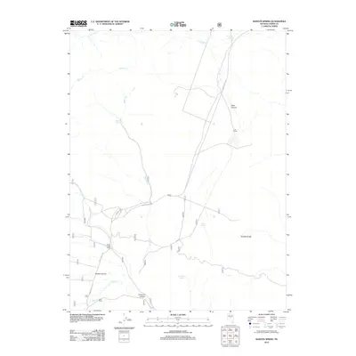 2012 Map of Barton Spring, 2012 Print