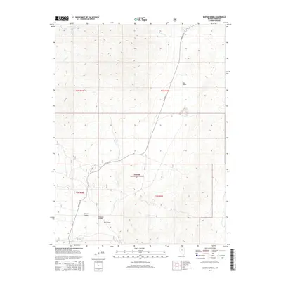 2014 Map of Barton Spring, 2014 Print