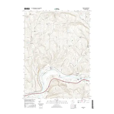 2016 Map of Barton, 2016 Print