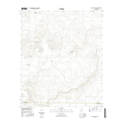 2016 Map of Bartons Chapel, 2016 Print