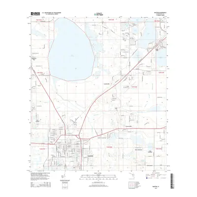 2015 Map of Bartow, 2015 Print
