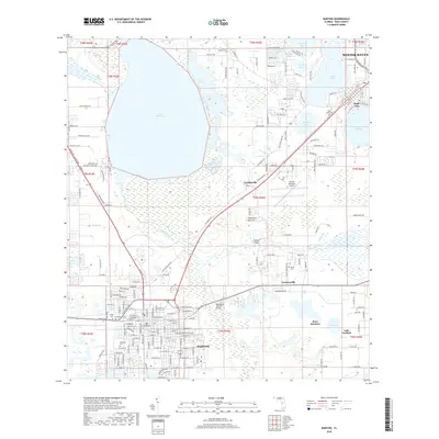 2018 Map of Bartow, 2018 Print
