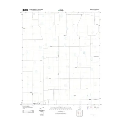 2012 Map of Barwise, 2012 Print
