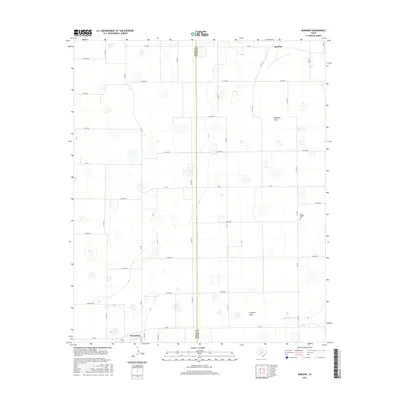 2016 Map of Barwise, 2016 Print