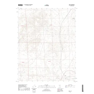 2018 Map of Basalt, 2018 Print