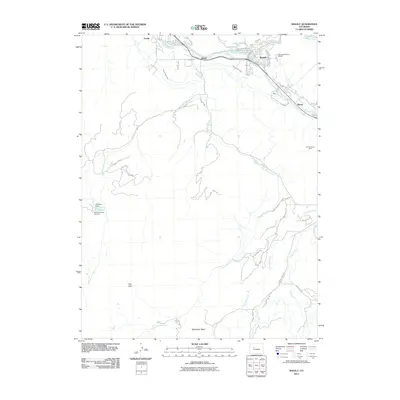 2011 Map of Basalt, 2011 Print