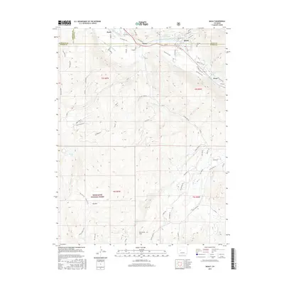 2016 Map of Basalt, 2016 Print