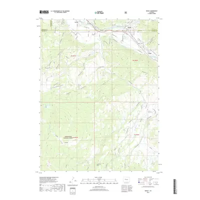 2019 Map of Basalt, 2019 Print