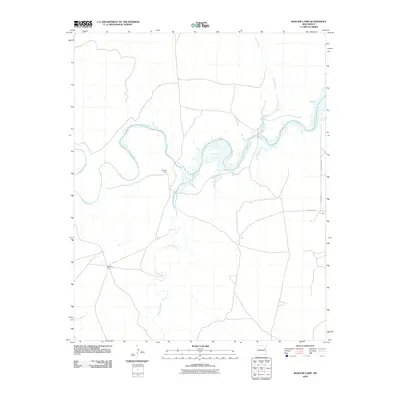 2010 Map of Bascom Camp, 2010 Print