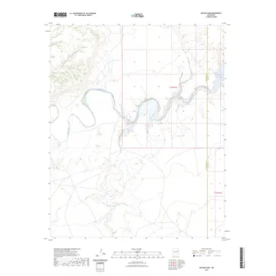 2023 Map of Bascom Camp, 2023 Print
