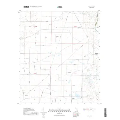 2018 Map of Bascom, 2018 Print