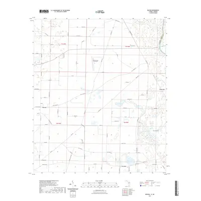 2021 Map of Bascom, 2021 Print