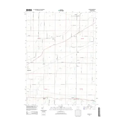 2013 Map of Bascom, 2013 Print