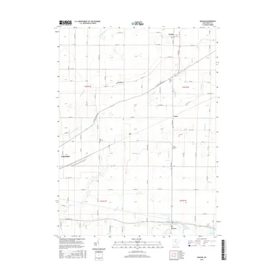 2016 Map of Bascom, 2016 Print