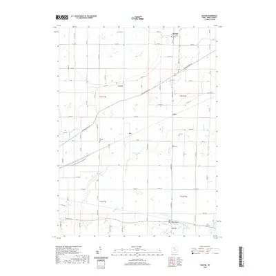2019 Map of Bascom, 2019 Print