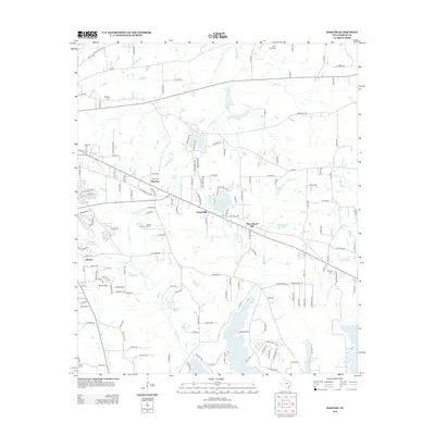 2012 Map of Bascom, 2012 Print