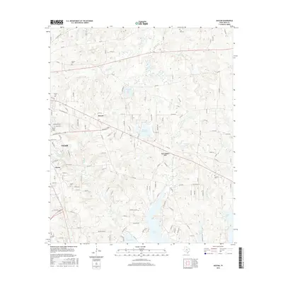 2016 Map of Bascom, 2016 Print
