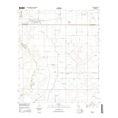 2015 Map of Basile, 2015 Print