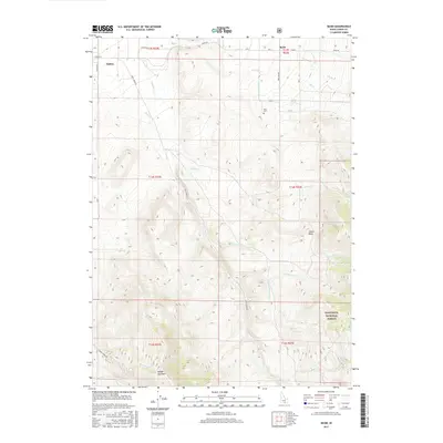 2017 Map of Basin, 2017 Print