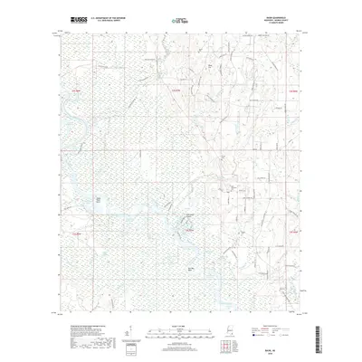 2018 Map of Basin, 2018 Print