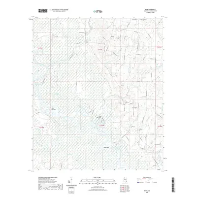 2020 Map of Basin, 2020 Print