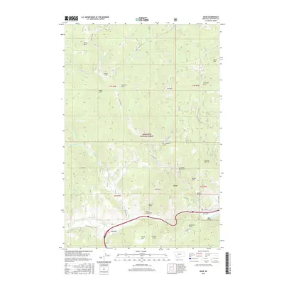 2017 Map of Basin, 2017 Print