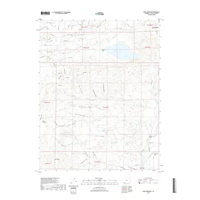 2019 Map of Basin Mountain, 2019 Print