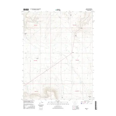 2016 Map of Basin, 2016 Print