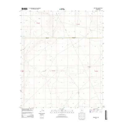 2013 Map of Basin Well, 2013 Print