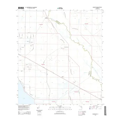 2015 Map of Basinger NW, 2015 Print