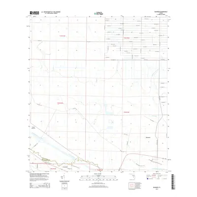 2015 Map of Basinger, 2015 Print