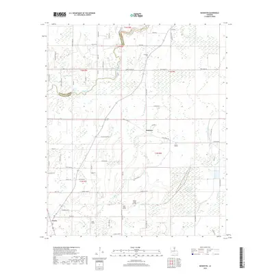2018 Map of Baskinton, 2018 Print