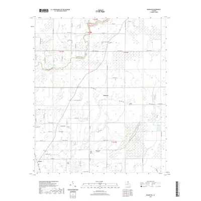 2020 Map of Baskinton, 2020 Print