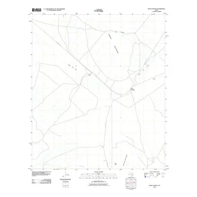 2010 Map of Bass Canyon, 2010 Print