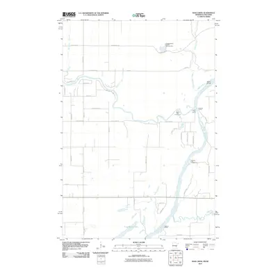 2010 Map of Bass Creek, 2010 Print