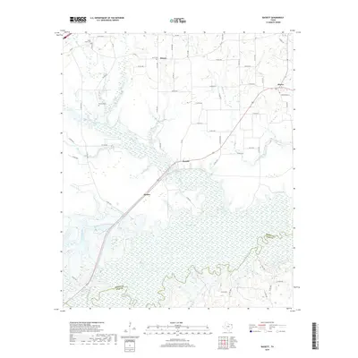 2019 Map of Bassett, 2019 Print