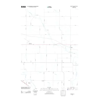 2013 Map of Bassett, 2013 Print