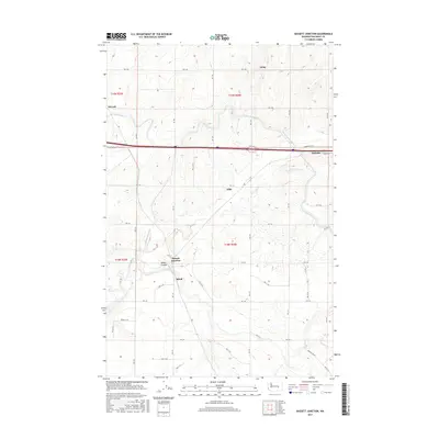 2017 Map of Bassett Junction, 2017 Print