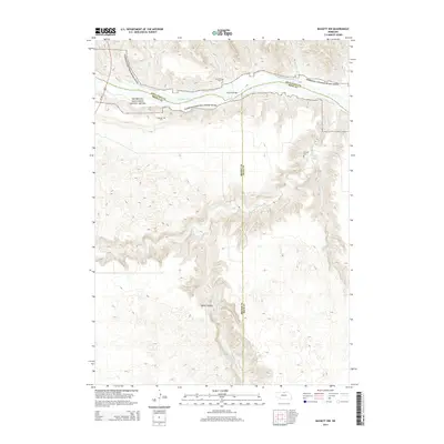 2014 Map of Bassett NW, 2014 Print