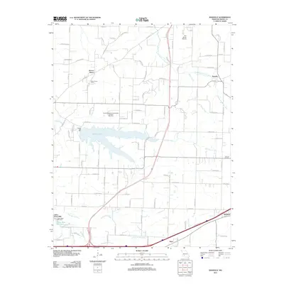 2011 Map of Bassville, 2011 Print