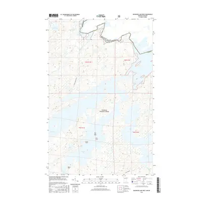 2016 Map of Basswood Lake West, 2016 Print